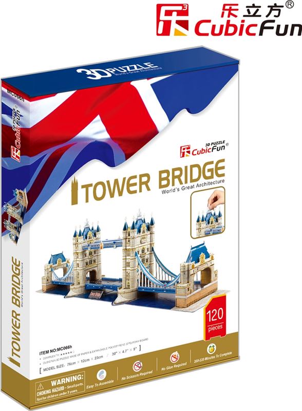 CubicFun 3D Puzzel Tower Bridge 118Dlg