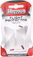 Harrows darts Flight protector aluminium per 3 stuks rood
