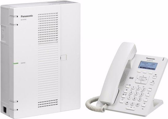 Panasonic KX-HTS32 professionele TELEFOONCENTRALE voor 6 IP LIJNEN of max 8 ANALOGE LIJNEN en max 24 TOESTELLEN