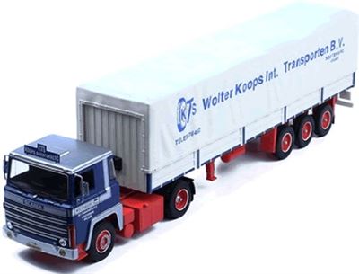 kleur Wennen aan Respect Ixo Scania LBT 141 - Truck + Trailer Wolter Koops miniatuur vrachtwagen  1:43 speelgoed voertuigen kopen? | Kieskeurig.nl | helpt je kiezen