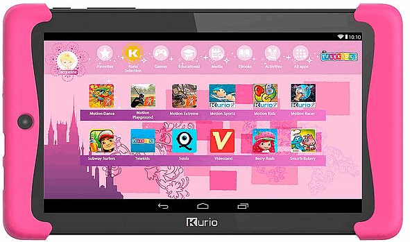 Kurio Telekids Tab 2 7,0 inch / zwart, roze / 8 GB