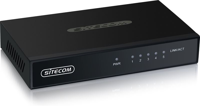 Sitecom LN-140B Gigabit Switch 5 Port