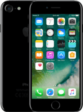 Apple iPhone 7 128 GB / jet black / refurbished