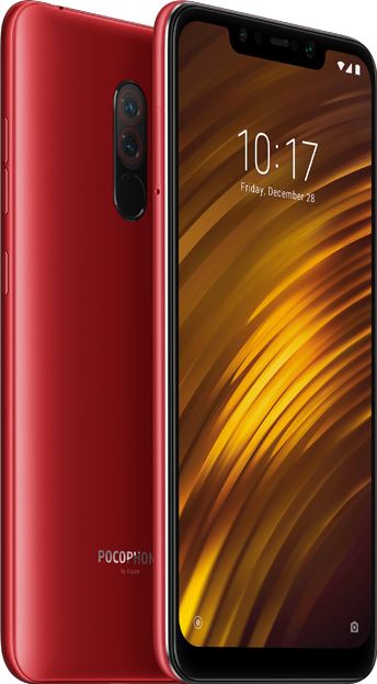 Xiaomi Pocophone F1 128 GB / rood / (dualsim)