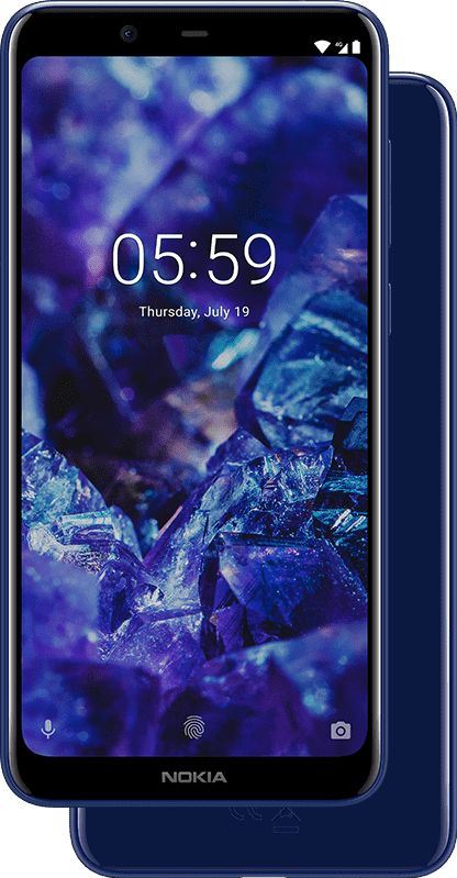 Nokia 5.1 Plus 32 GB / blauw / (dualsim)