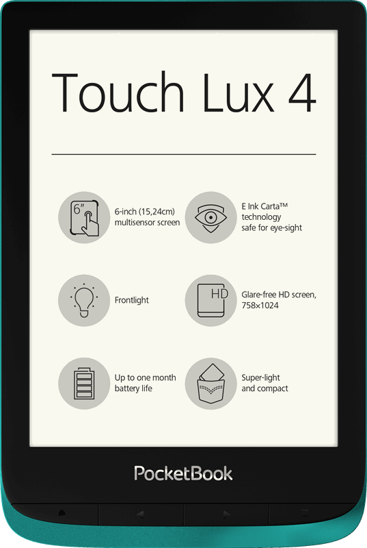 PocketBook Touch Lux 4 groen