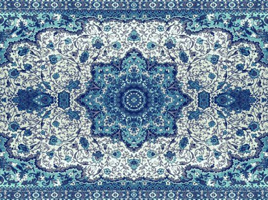 zoals dat Wegrijden honing vloerkledenopvinyl.nl Vinyl Vloerkleed Persia Perzisch tapijt blauw  Vloerkleed kopen? | Kieskeurig.nl | helpt je kiezen