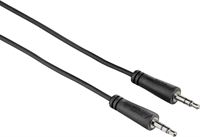 Hama Audio Cable, 3.5 mm jack plug - 3.5 mm jack plug, stereo, 1.5 m
