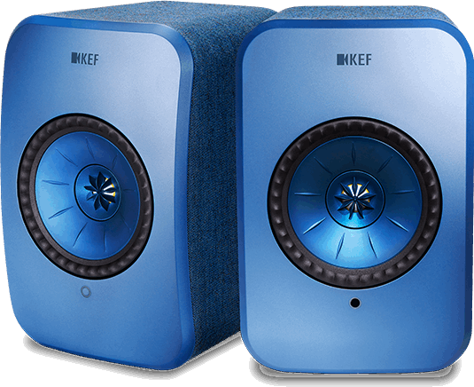 KEF LSX Blauw Wireless Speaker (per paar) blauw