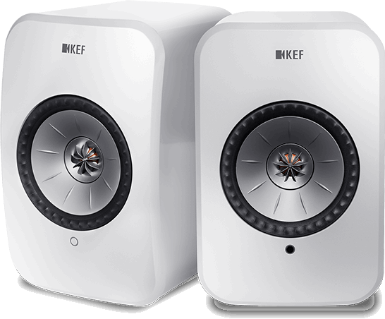 KEF LSX Wit Wireless Speaker (per paar)