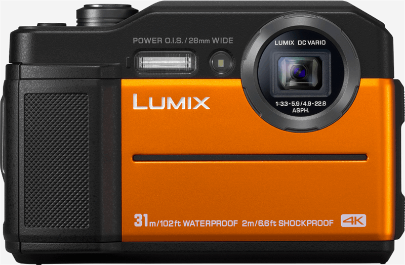Panasonic Lumix DC-FT7 zwart, oranje