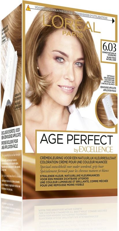 Psychologisch Informeer Ideaal L'Oréal Age Perfect Color Age Perfect 6.03 -Donker Goudblond - Haarverf |  Prijzen vergelijken | Kieskeurig.nl