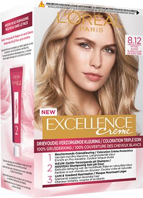 Glans gedragen vaardigheid L'Oréal Excellence Crème Blonde Legend - 8.12 Licht parelmoer blond -  Haarverf verzorging (overig) kopen? | Kieskeurig.be | helpt je kiezen