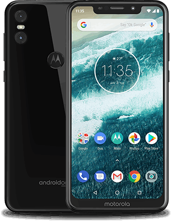 Motorola one 64 GB / zwart / (dualsim)