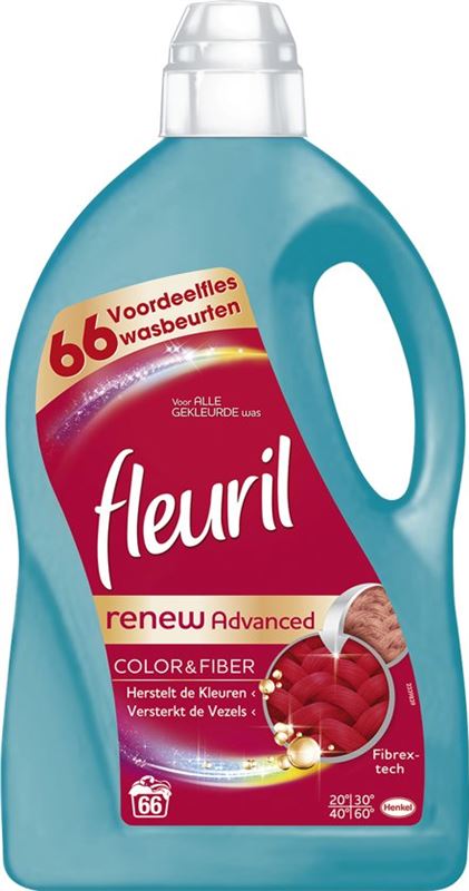 Fleuril Briljante - Kwartaalverpakking - 66 wasbeurten - Wasmiddel Huishoudelijk (overig) kopen? | | helpt