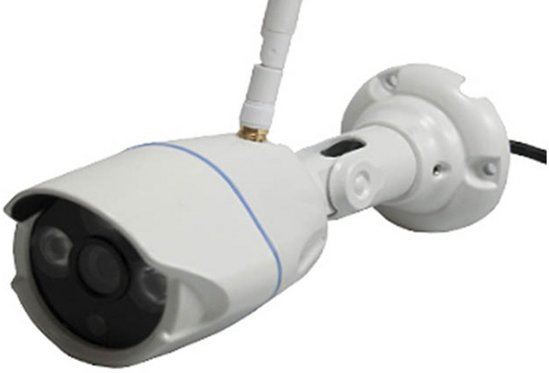Mr Safe Mr. Safe Outdoor HD Bullet Beveiligingscamera - IP66 - Plug&Play - Nachtvisie - Bewegingssensor