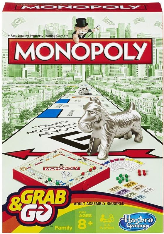 formule medaillewinnaar Konijn Hasbro Monopoly Grab & Go Game | Prijzen vergelijken | Kieskeurig.nl