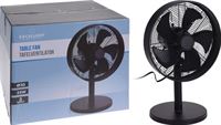 Excellent Electrics Tafel ventilator -Zwart 30 cm