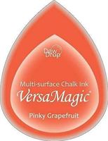 Tsukineko GD74 Versamagic dewdrop inktkussen met krijt pastel pink grapefruit roze