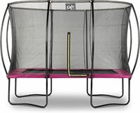 Exit Silhouette trampoline 214x305cm - roze