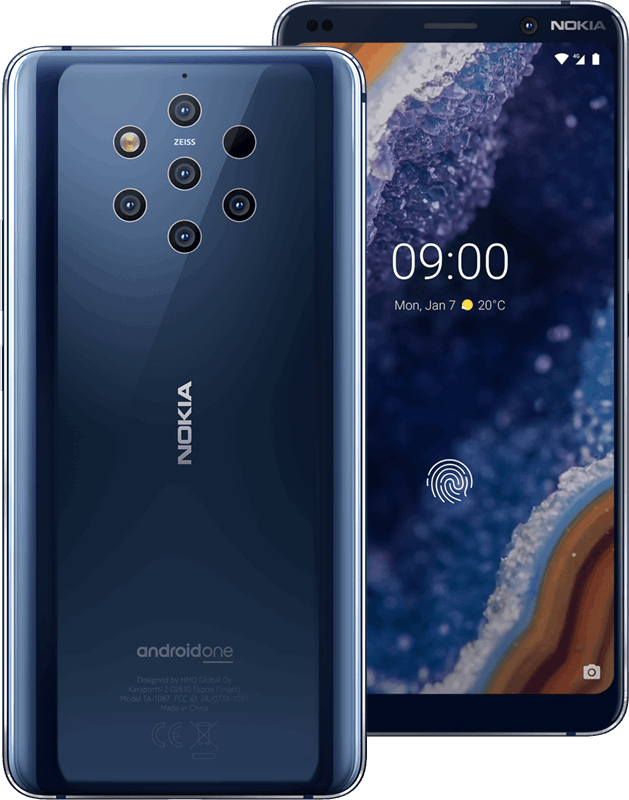 Nokia 9 PureView 128 GB / blauw