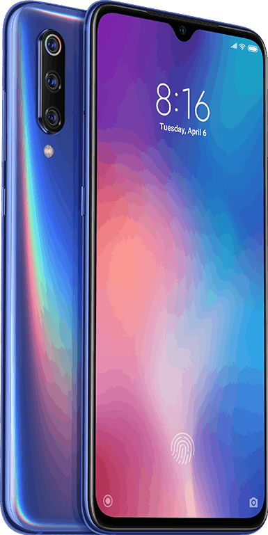 Xiaomi Mi 9 128 GB / ocean blue / (dualsim)
