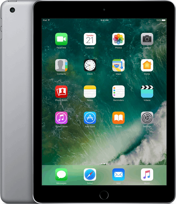 Apple iPad 2017 9,7 inch / grijs / 128 GB
