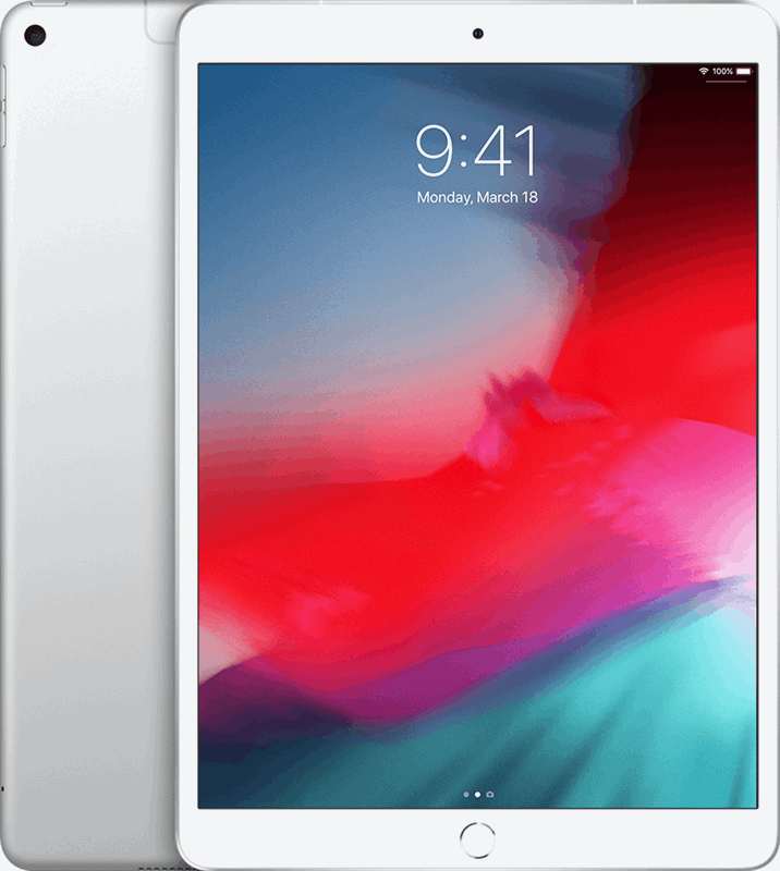 Apple iPad Air 2019 10,5 inch / zilver / 64 GB / 4G