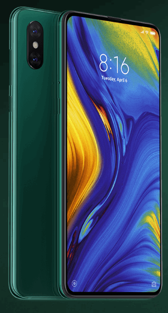 Xiaomi MIX 3 128 GB / jade green / (dualsim) / 5G