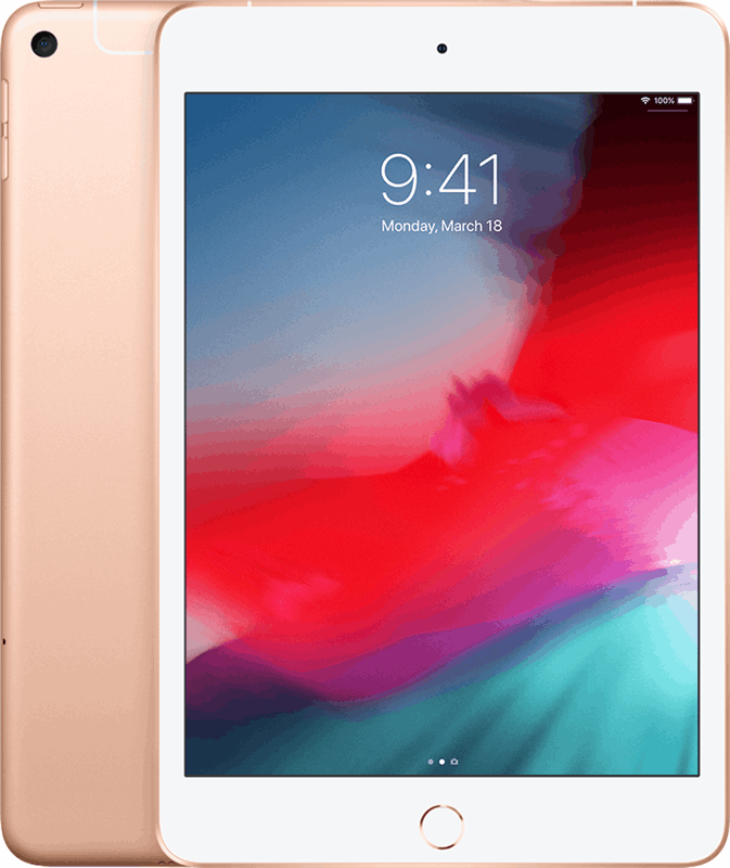 Apple iPad mini 2019 7,9 inch / goud / 64 GB / 4G