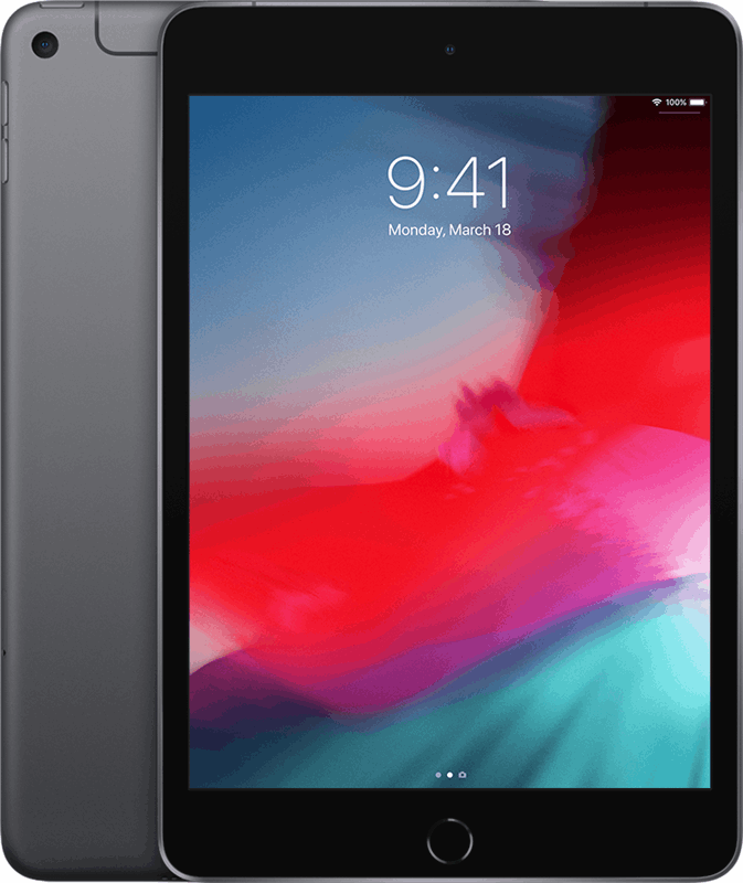 Apple iPad mini 2019 7,9 inch / grijs / 256 GB / 4G