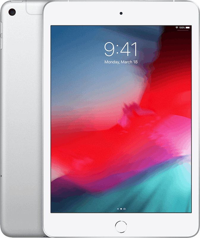 Apple iPad mini 2019 7,9 inch / zilver / 64 GB / 4G