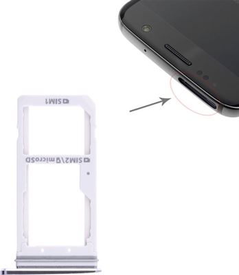 2 SIM-kaartvak / Micro SD-kaart Lade voor Galaxy S7 (zwart (overig) kopen? | Kieskeurig.nl | helpt je kiezen