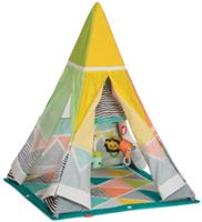 Infantino Tipi Safari speelkleed met tent - Kleurrijk
