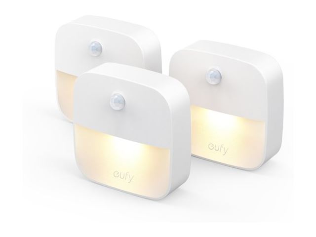 Vervuild Romantiek Actief Eufy by Anker Anker Eufy Lumi LED SENSOR-lamp / Draadloos - 3 stuks -  Bewegingssensor - Ledlamp - Binnen Lamp - Nachtlamp - Nachtlampje - Werkt  op 3 AAA batterijen - Wit | Prijzen vergelijken | Kieskeurig.nl