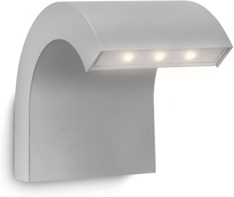 Philips myGarden Riverbank grey LED Wall light