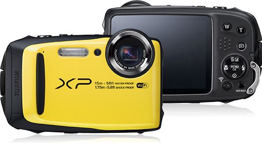 Fujifilm FinePix XP90 zwart, geel