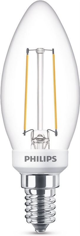 Philips 2.7W (25W) E14 Warm white Candle (Dimmable)