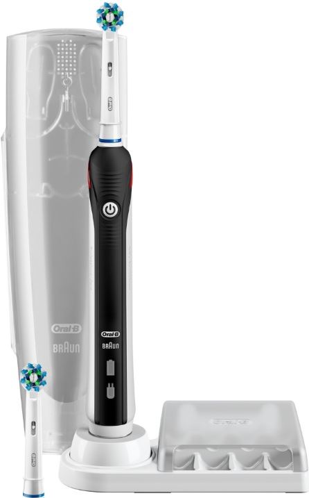 Oral-B SmartSeries Smart 4 4500N Black Elektrische Tandenborstel + Reisetui wit