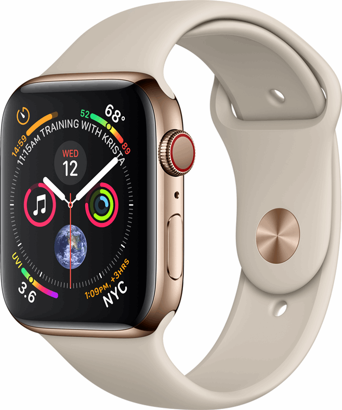 Apple Watch Series 4 grijs / S|L