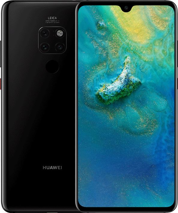 Huawei Mate 20 128 GB / zwart