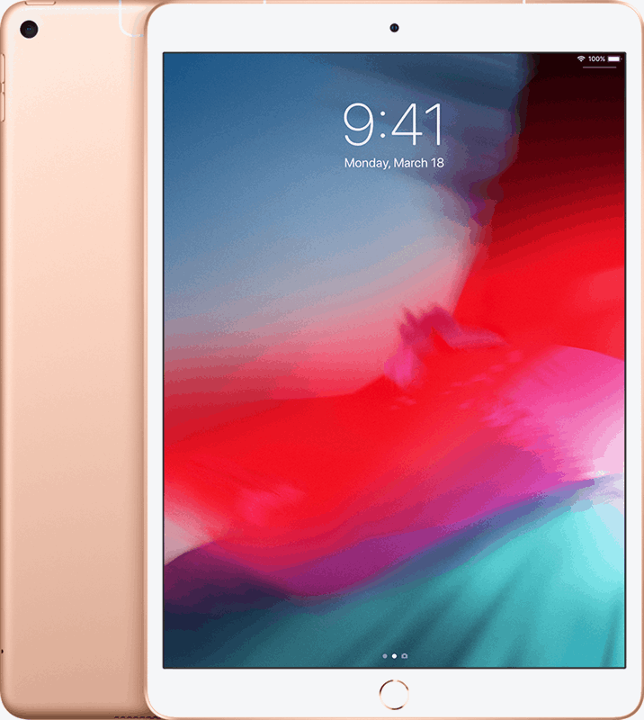 Apple iPad Air 2019 10,5 inch / goud / 64 GB / 4G