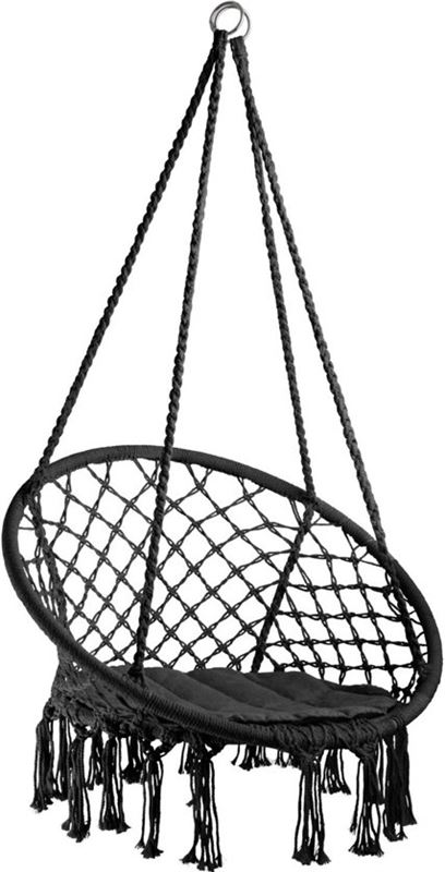 Kiwi Subjectief ontwerper Tectake tectake- hangstoel Jane zwart - 403115 | Prijzen vergelijken |  Kieskeurig.nl