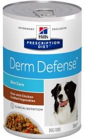 Hill's Prescription Diet Hill’s Prescription Diet Derm Defense Stoofpotje 354 g blik hondenvoer 1 tray (12 blikken)