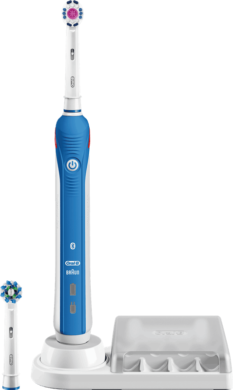 Oral-B PRO Smart Series 4000 Elektrische Tandenborstel Powered By Braun blauw Elektrische tandenborstel kopen? | Kieskeurig.nl helpt je kiezen