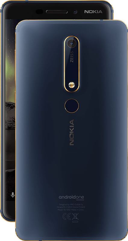 Nokia 6.1 64 GB / blauw / (dualsim)