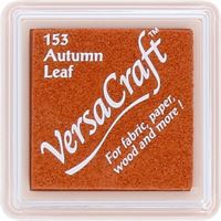 Tsukineko VKS-153 Versacraft inktkussen small bruin autumn leaf inkt voor stof textiel papier
