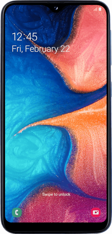 Samsung Galaxy A20e 32 GB / blauw / (dualsim)