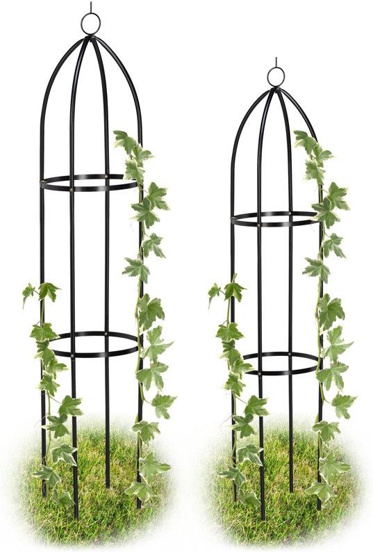 Verzadigen Vermeend meester Relaxdays relaxdays plantensteun obelisk - rankhulp - set van 2 stuks -  rozenboog - klimplantensteun | Prijzen vergelijken | Kieskeurig.nl