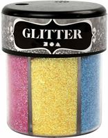 creotime Glitter - Assortiment, 6x13 gr